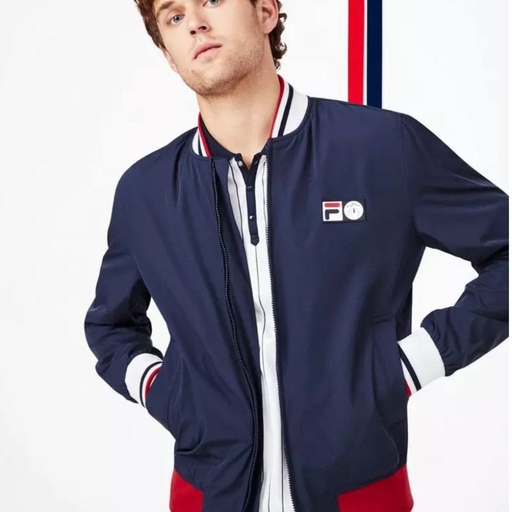 FILAxBrooks Brothers Stadium Jacket